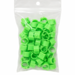 Anilhas Cor Verde Claro 8*8Mm 50Un