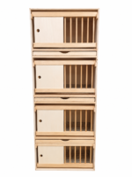 Coluna de Ninhos Madeira 175cm*41cm*60cm (A/P/L) ENVIO SOB CONSULTA
