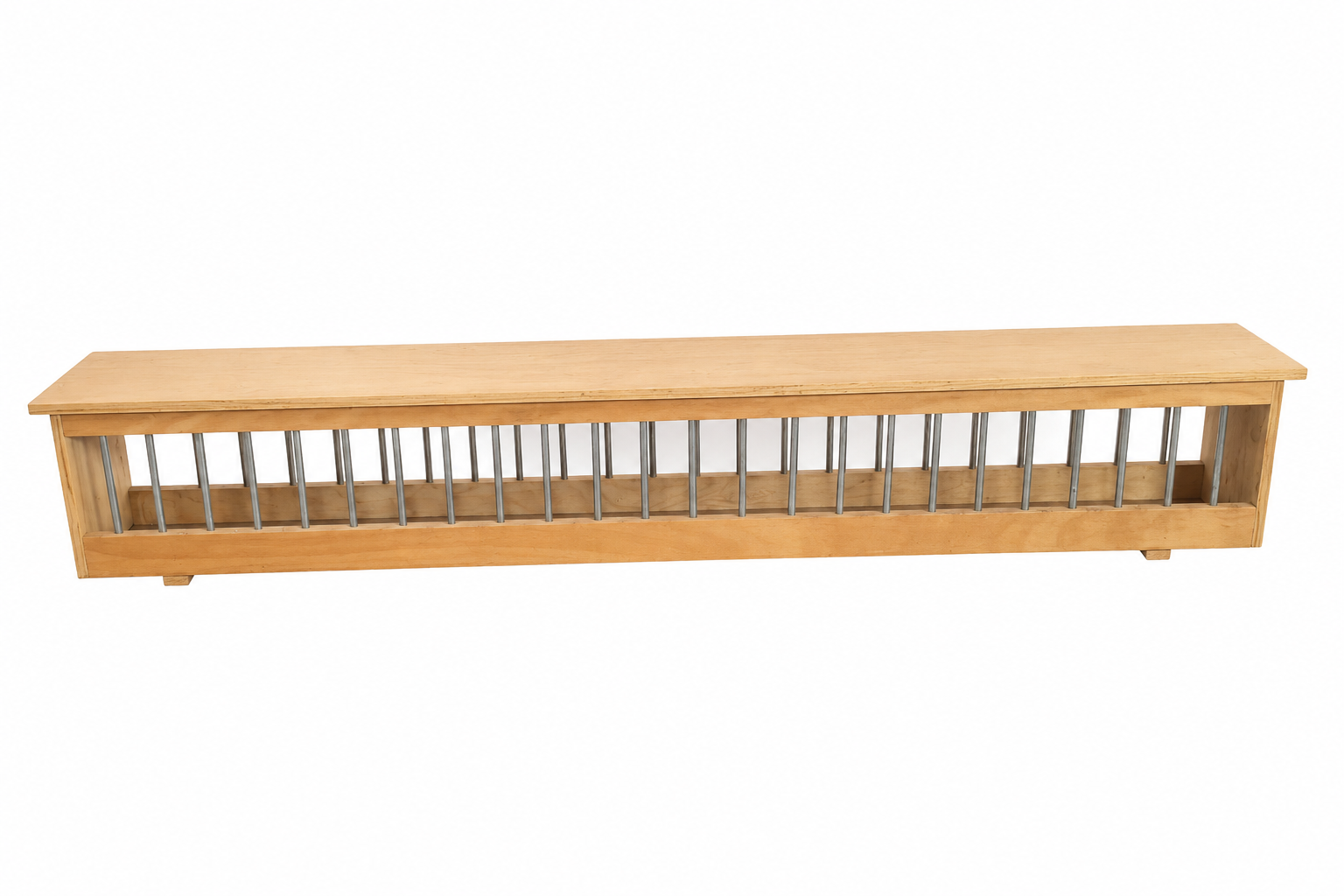 1000033434 Comedouro Madeira Com Tampa 128CM - Imagem 1