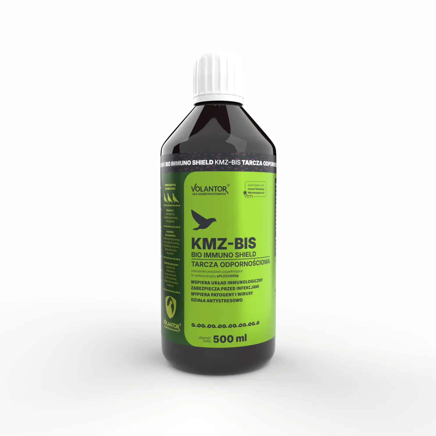 KMZ-BIS-Volantor-500ml_pl (1) KMZ-BIS – BIOIMMUNO SHIELD PARA POMBAS VOLANTOR - Imagem 1