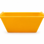 Bebedouro/Comedouro para Pombos Plástico Amarelo 14*7CM